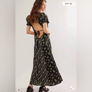 Free People Magdalena Printed Form NWOT Size - 0